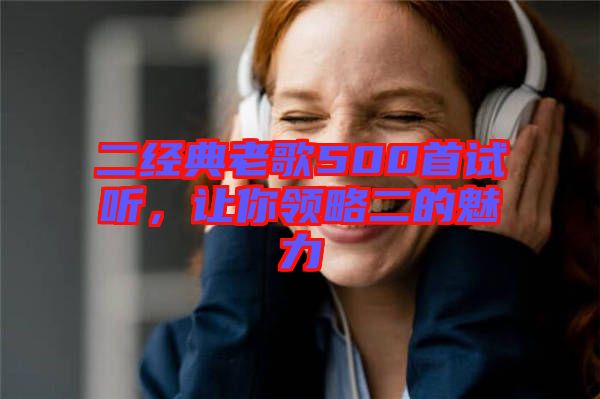 二經(jīng)典老歌500首試聽,讓你領(lǐng)略二的魅力