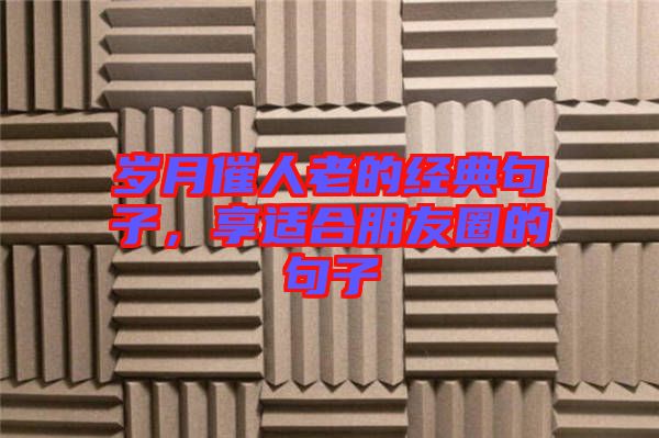 歲月催人老的經典句子，享適合朋友圈的句子