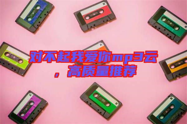 對不起我愛你mp3云,高質量推薦