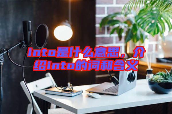 into是什么意思,介紹into的詞和含義