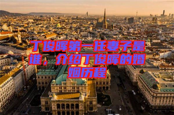 丁俊暉第一任妻子是誰,介紹丁俊暉的婚姻歷程