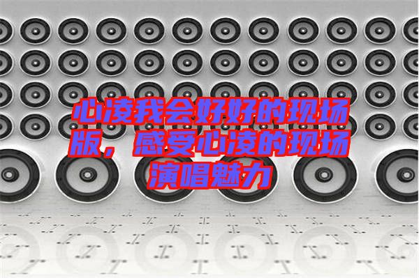 心凌我會好好的現場版,感受心凌的現場演唱魅力