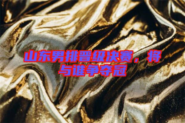 山東男排晉級決賽,將與誰爭奪冠