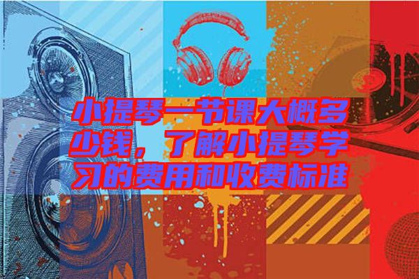 小提琴一節(jié)課大概多少錢,了解小提琴學習的費用和收費標準