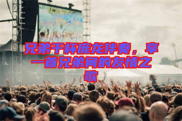 兄弟干杯龐龍伴奏，享一首兄弟間的友情之歌