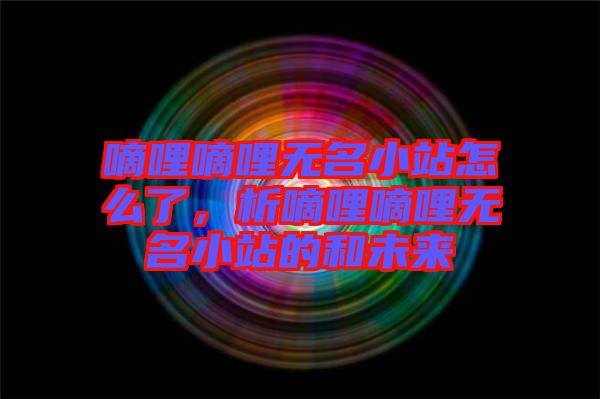 嘀哩嘀哩無名小站怎么了，析嘀哩嘀哩無名小站的和未來