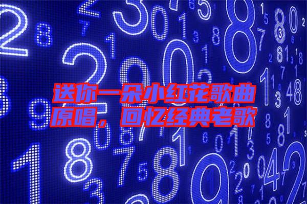 送你一朵小紅花歌曲原唱，回憶經典老歌