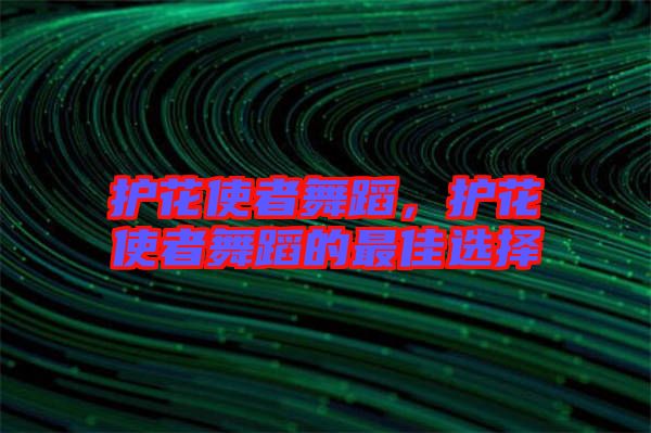 護花使者舞蹈,護花使者舞蹈的最佳選擇